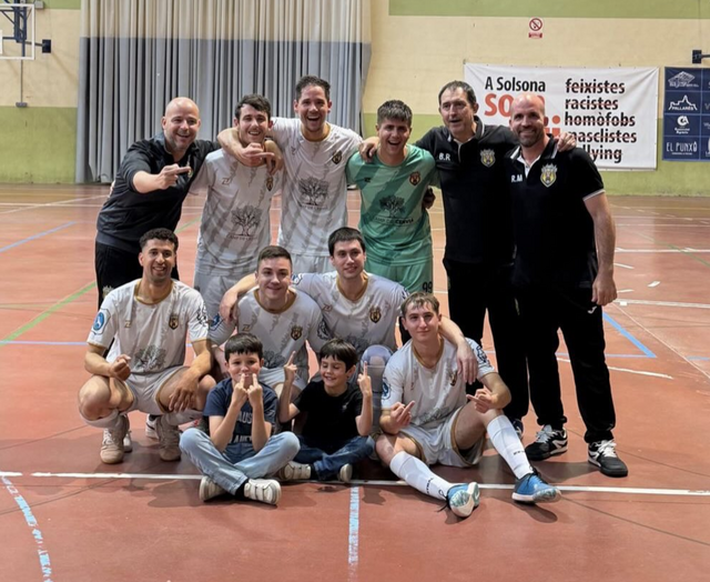 Empat meritori del Futsal Cervià a Solsona