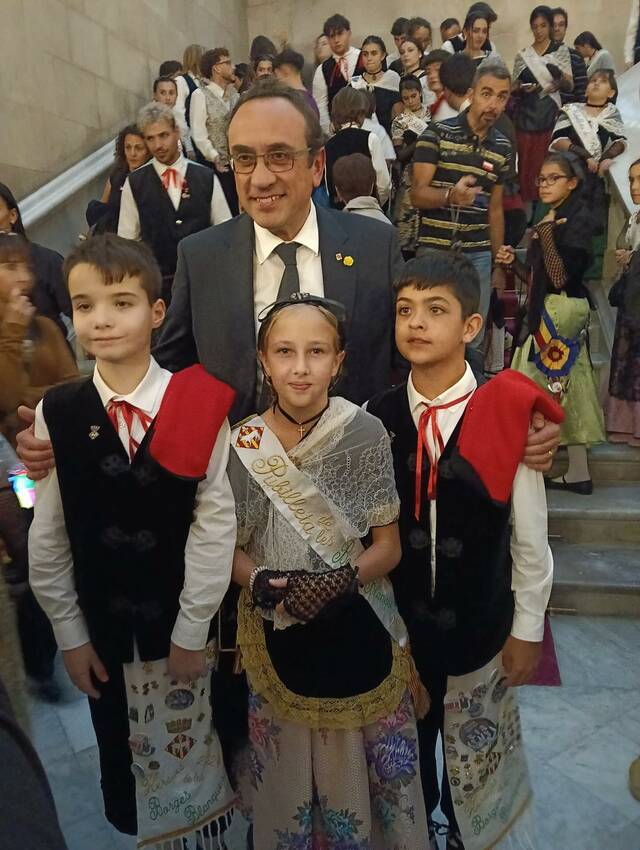 Hereus i pubilles de les Borges al Parlament de Catalunya