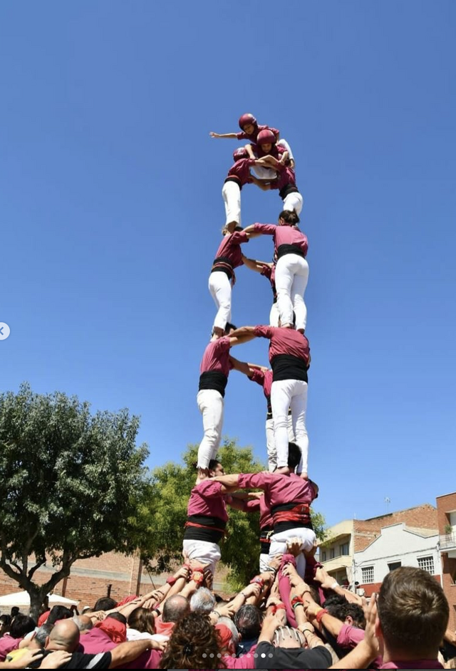 Juneda vibra amb els Castellers de Lleida