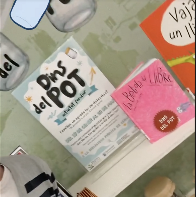 La Biblioteca de Cervià finalitza la seva campanya Dins del Pot