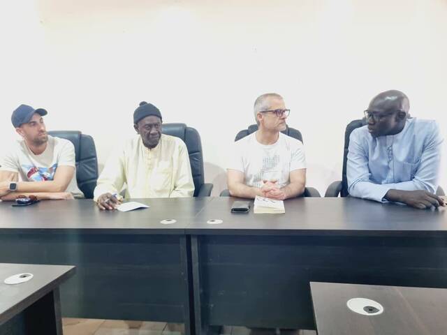 La delegació garriguenca ja és al Senegal