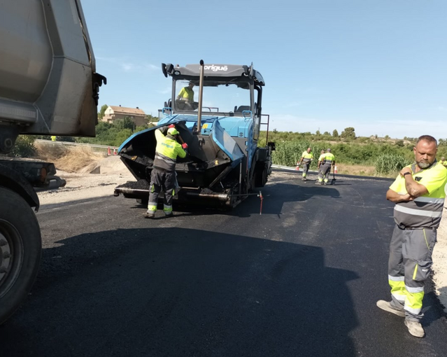 La Diputació millora la intersecció del camí d’Arbeca a la Floresta