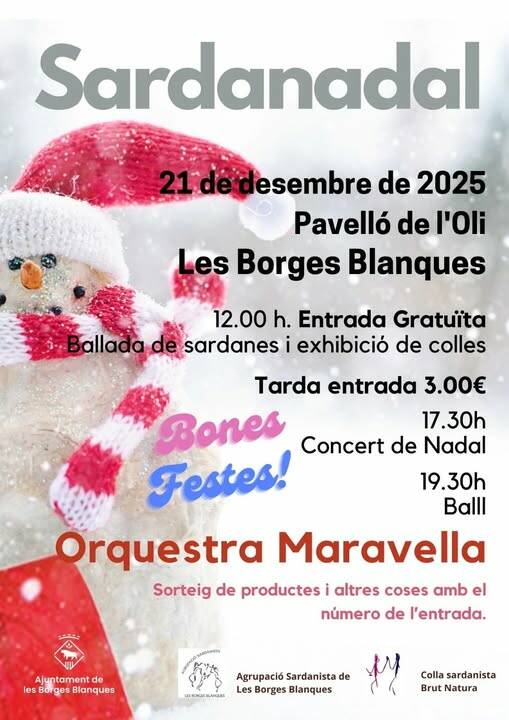 La Maravella protagonitza el cartell del Sardanadal 2025