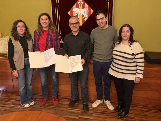 Les Borges Blanques i Garrigues Empresarial signen un conveni de col·laboració