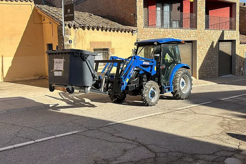 L’Albagés inicia la recollida d’escombraries amb IA