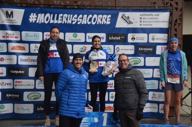 L'arbequina Núria Tilló, segona a la cursa de l'Indiot de Mollerussa