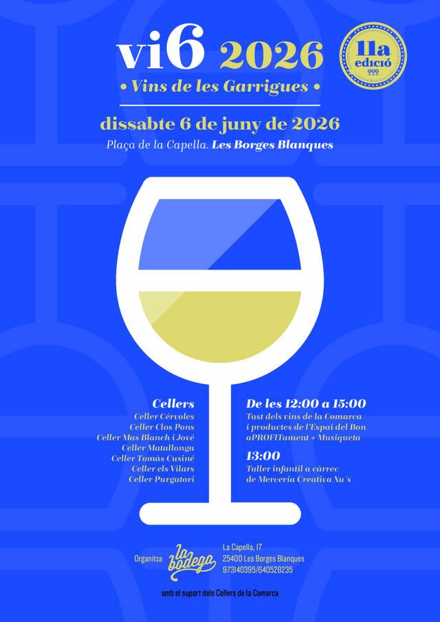 Les Borges Blanques celebra la fira Vi6 2026