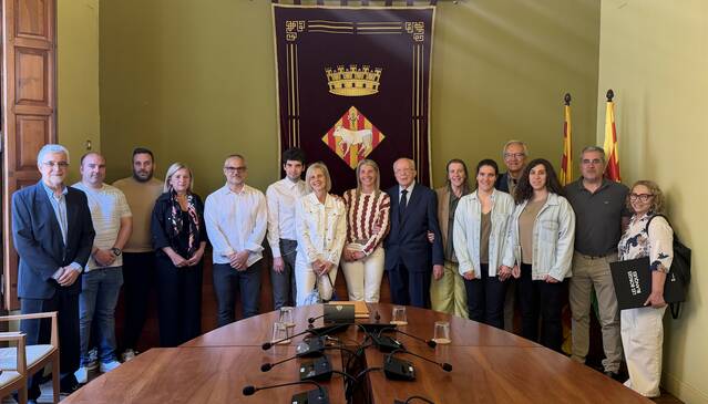 Les Borges homenatja Eduard Mias