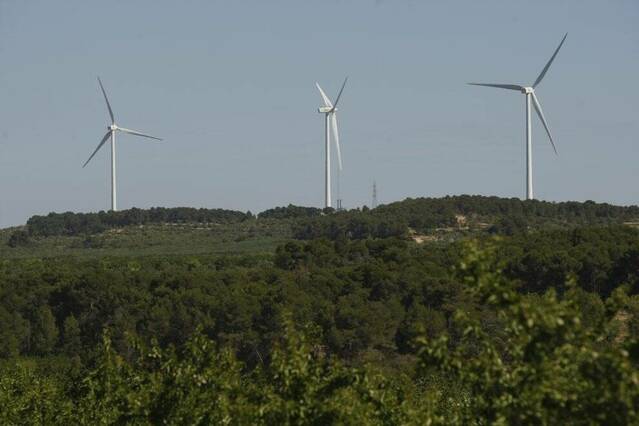 Les Garrigues, àrea prioritària per instal·lar parcs eòlics