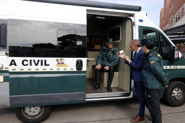 Les Garrigues, primer destí de la unitat mòbil d'inspecció d'armes
