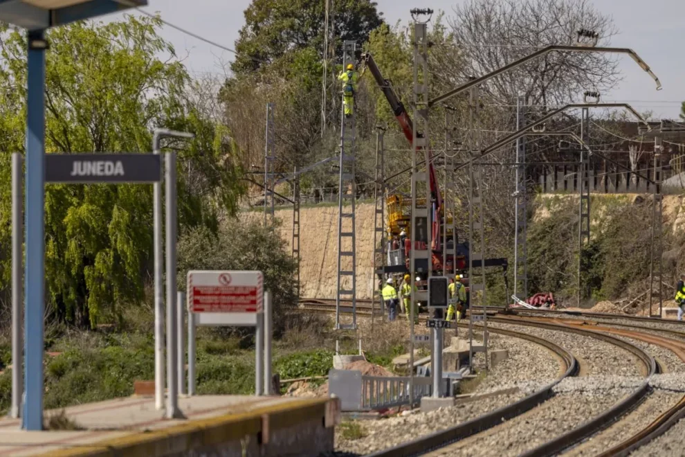 L’estació de Juneda tanca un dia per obres