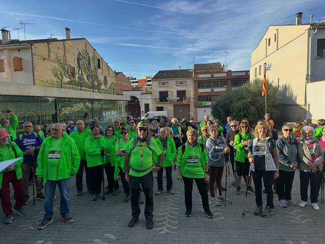 Més de 160 caminadors a la segona 