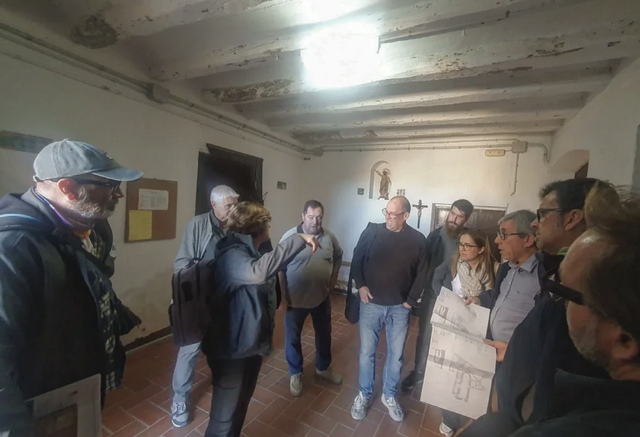 Obres a l'Església de Sant Joan Baptista de Vinaixa