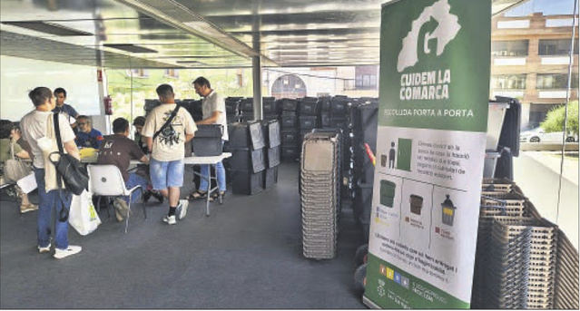 Preparats per al porta a porta