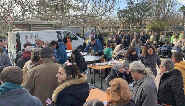 Primera caragolada solidària de l’any a les Borges