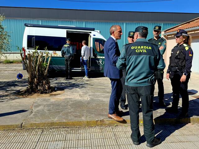 Primera sortida de la unitat mòbil de Intervenció d’Armes a les Borges
