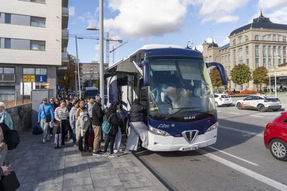 Sense trens cap a Tarragona pel temporal