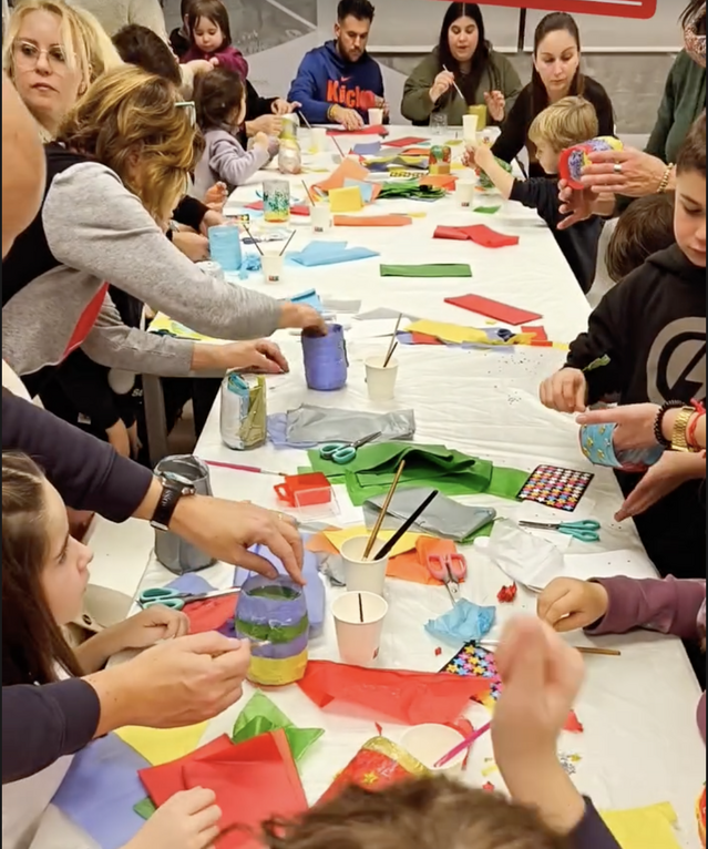Taller de fanalets a la biblioteca de Cervià