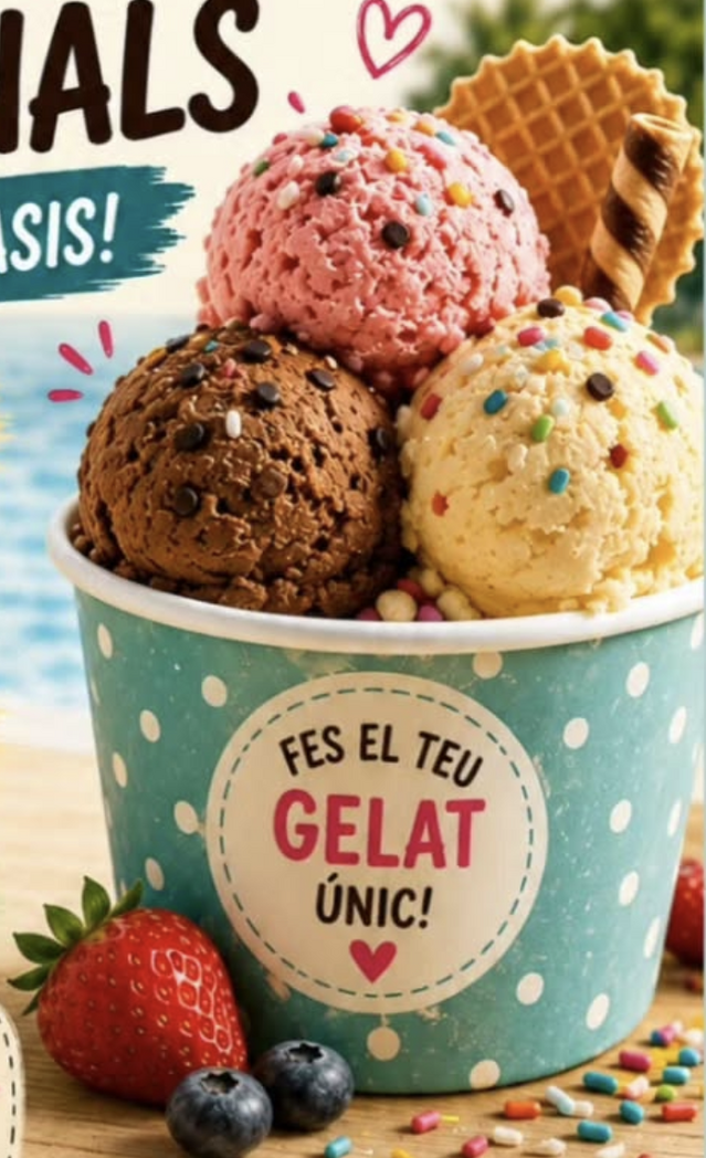 Taller de gelats artesanals als Omellons
