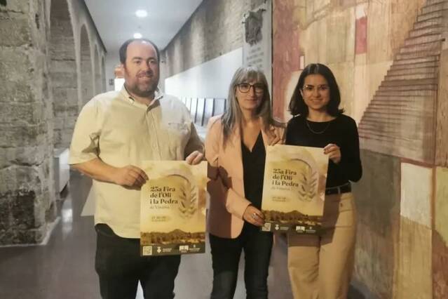 Una trentena d’expositors a la Fira de l’Oli i la Pedra de Vinaixa