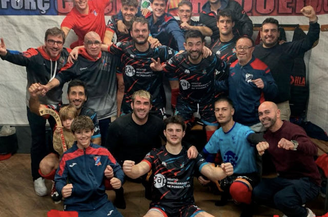 Victòria difícil del CH Juneda a casa contra el Cubelles