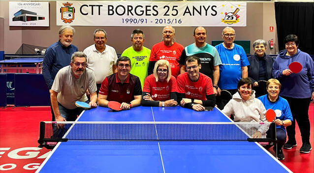 Visita de l’associació de Parkinson del baix Penedès a les Borges