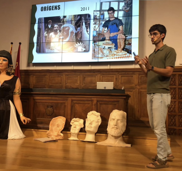 Xerrada de l'artesà Jordi Arnau a l'IEI
