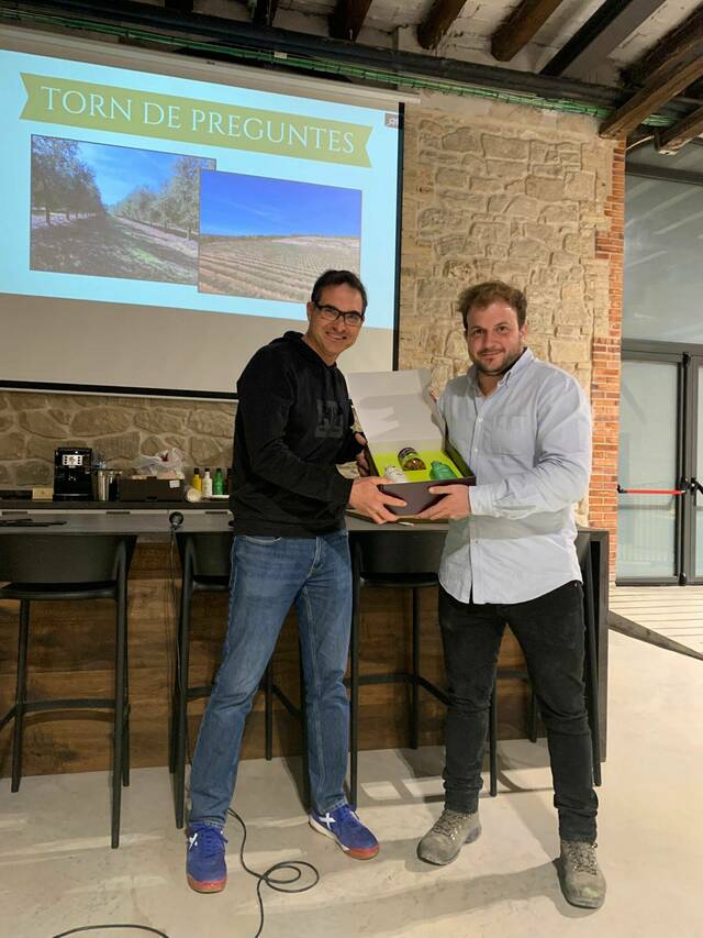 Xerrada sobre el cultiu intensiu de l'olivera a Arbeca