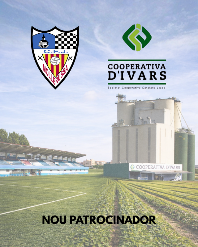 La Cooperativa d’Ivars, nou patrocinador del CFJ Mollerussa