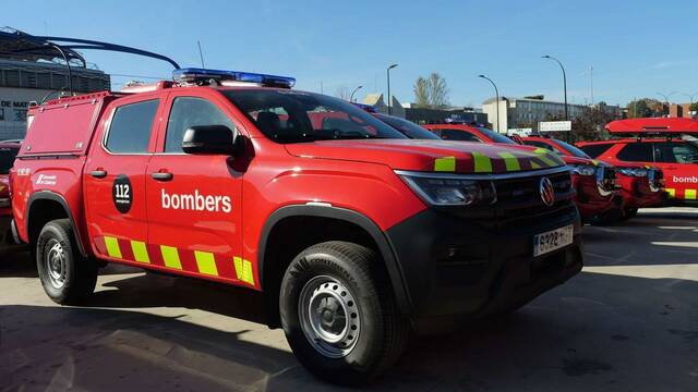 Bolca un 4x4 dels Bombers a l’A-2 a Sidamon