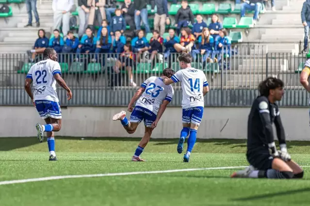 Campanada sobre la botzina: El Mollerussa suma la primera victòria a domicili del curs a Cornellà