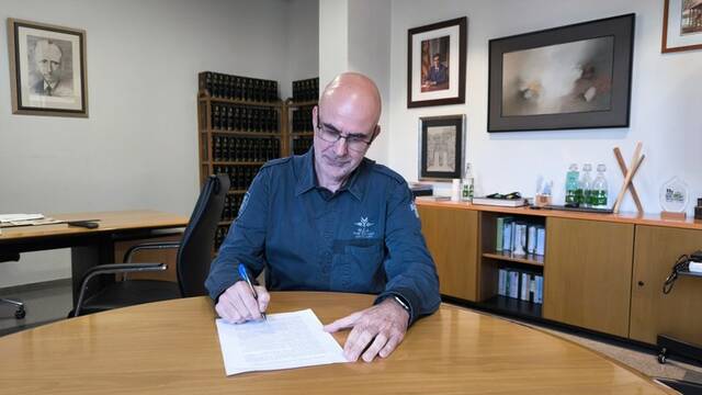 Carta del President del Consell Comarcal Carles Palau al President de la Generalitat Salvador Illa