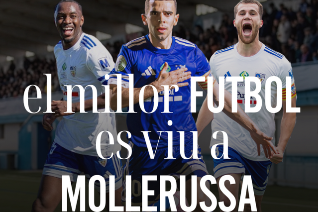 Comença la campanya de socis del CFJ Mollerussa amb el lema 'El millor futbol es viu a Mollerussa'