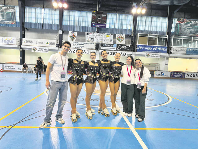 El Club Patinatge Artístic Bellvís, setè a l’Estatal