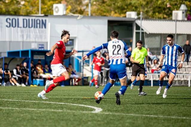 El Mollerussa cau sense pal·liatius davant del San Cristóbal (6-3)