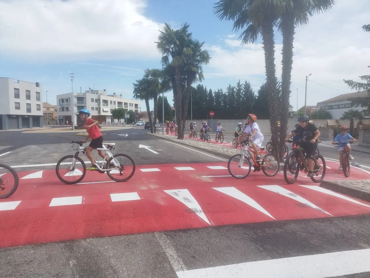 El Palau d'Anglesola estrena aparcaments de bicicletes