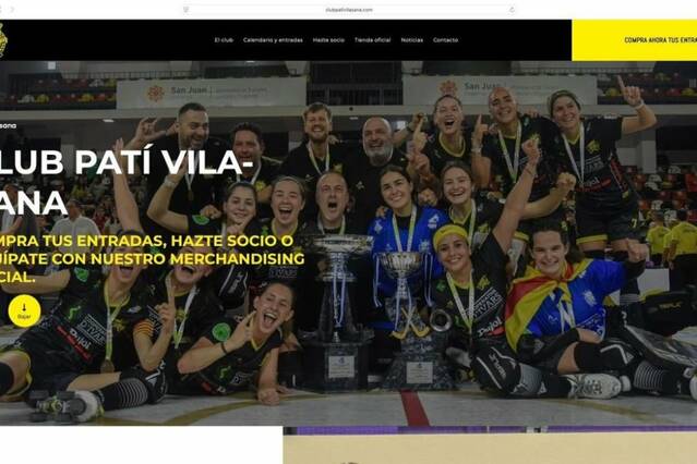 El Vila-sana estrena web