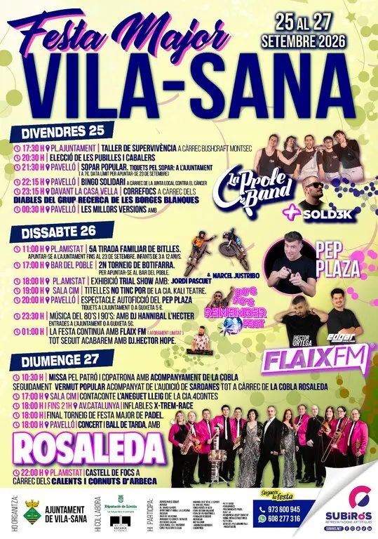 Elecció de pubilles i hereus durant la festa major de Vila-sana