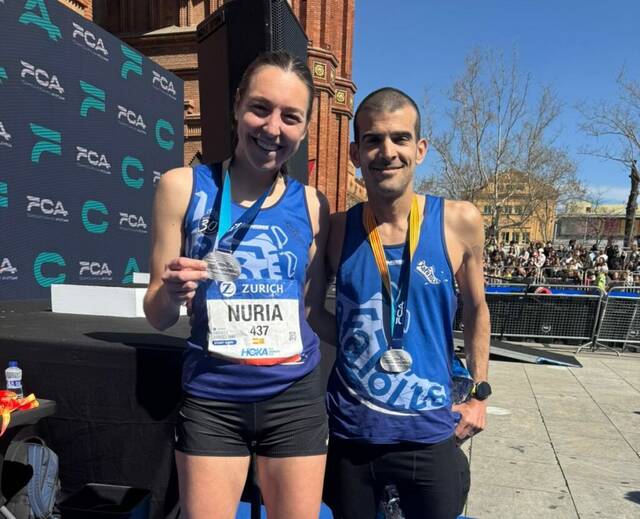 Els Xafatolls brillen a la Marató de Barcelona amb diversos podis