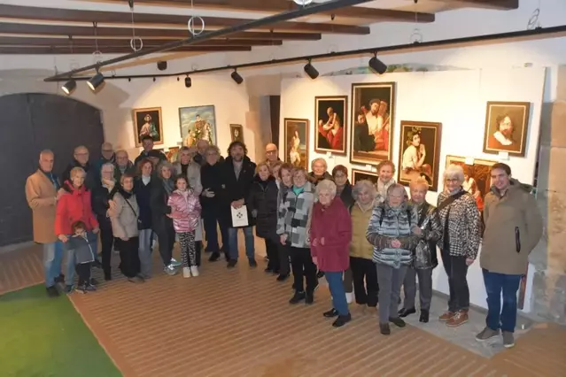 Exposició pictòrica d’Antonio Ruiz per les festes de Sant Andreu