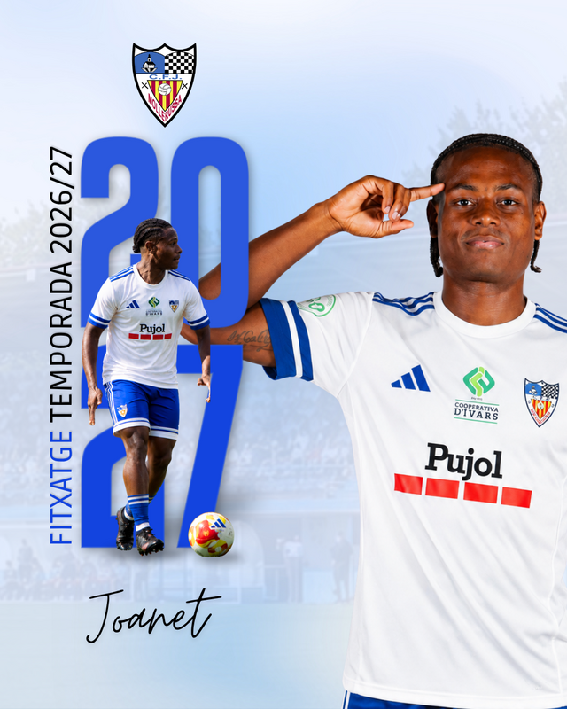 Joanet López, nou jugador del CFJ Mollerussa