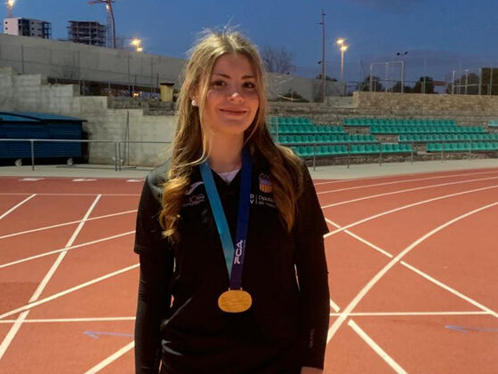 La bellvisenca Èrika Sellart, or en el Campionat de Catalunya