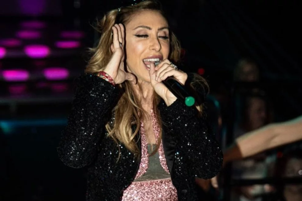La mítica cantant Sabrina torna a la discoteca Big Ben gairebé 40 anys després en una nit per al record