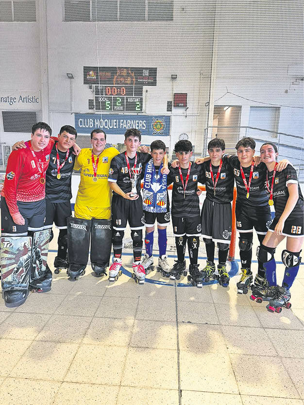 L’Hoquei Mollerussa, campió de la Copa Federació juvenil