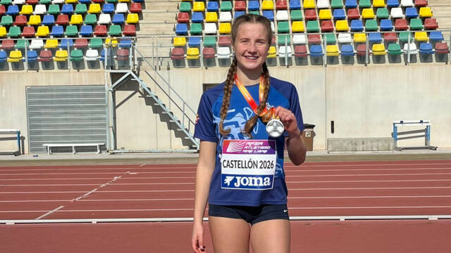 Martina March, plata a l’Estatal sub-16