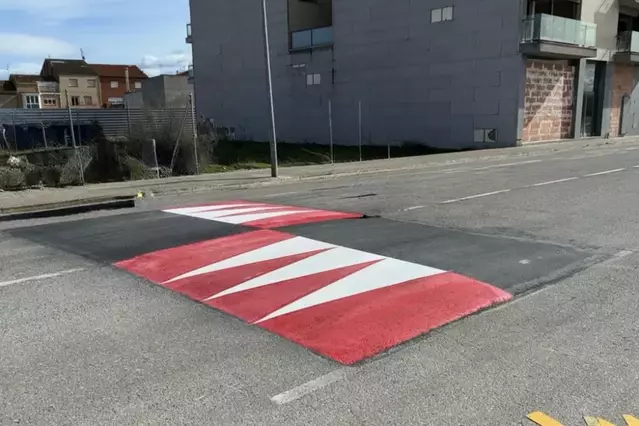 Millores a la Ronda Nord i nous ressalts per guanyar seguretat a Torregrossa