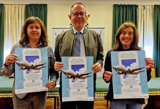 Mollerussa Comercial sorteja aquesta primavera sis vols a ciutats europees per incentivar les compres de proximitat