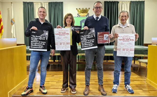 Mollerussa  dona el tret de sortida a les festes de Nadal divendres dia 5 amb la tradicional encesa de l’enllumenat