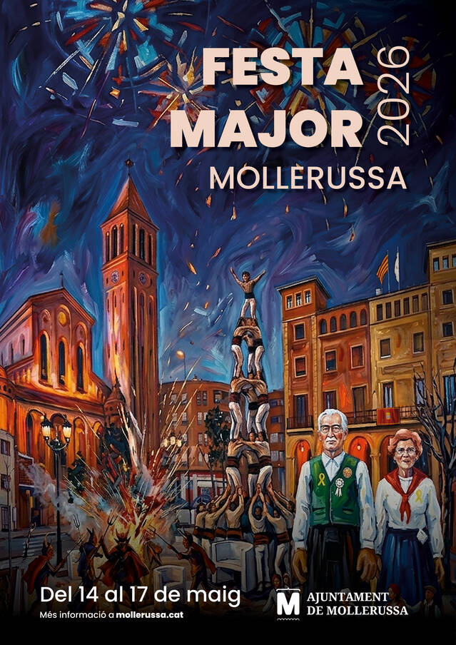 Mollerussa omple la Festa Major amb una cinquantena de propostes per a tots el públics del 14 al 17 de maig