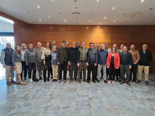 Mollerussa va acollir una reunió de la Junta Directiva de la Federació Catalana de Bàsquet